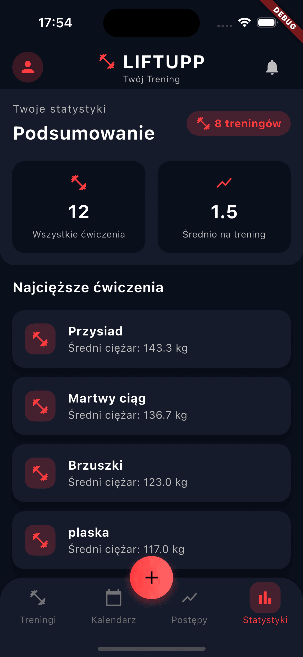 Aplikacja Treningowa - zdjęcie 4